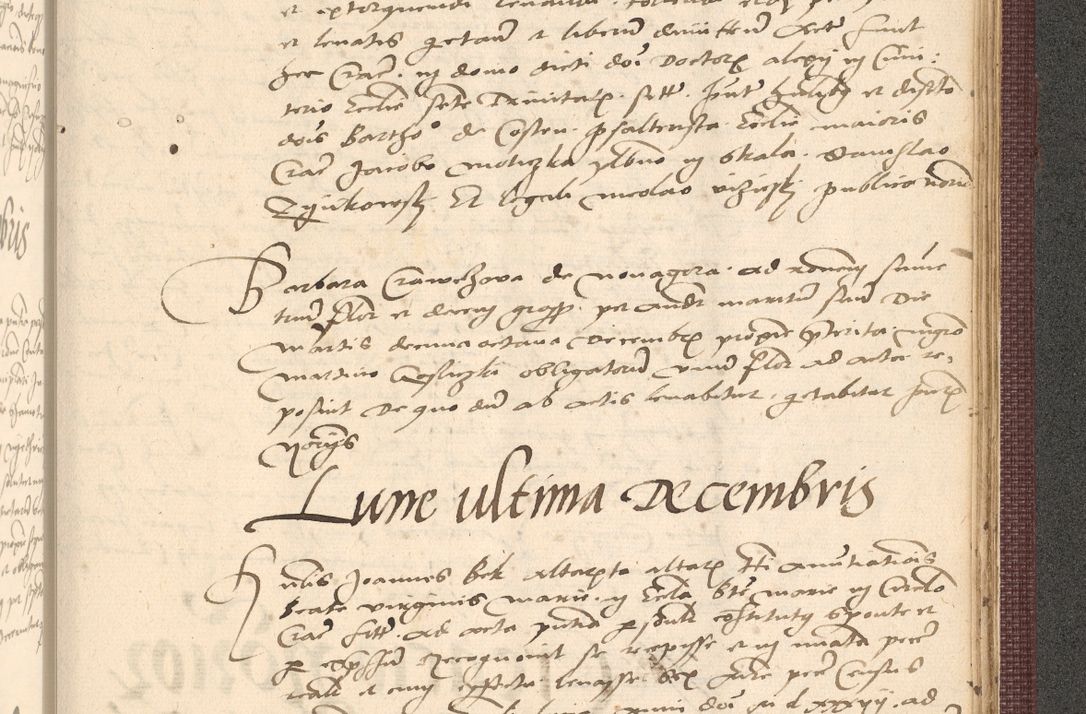 Zdjęcie nr 1033 dla obiektu archiwalnego: Acta actorum, obligacionum sententiarumque tam interlocutoriarum quam diffinitivarum coram reverendo domino Thoma Roschnowsky canonico et officiali Cracoviensi generali ad annum Domini 1534, indicione septima, pontificatus sanctissimi in Christo patris domini et domini Clementis pape septimi, anno ipsius undecimo vel alias, ut dicitur vacante sede apostolica feliciter continuantur