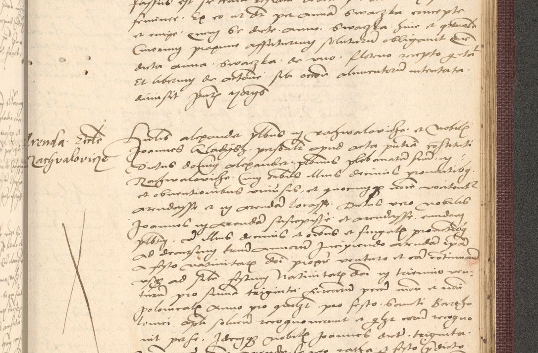 Zdjęcie nr 1029 dla obiektu archiwalnego: Acta actorum, obligacionum sententiarumque tam interlocutoriarum quam diffinitivarum coram reverendo domino Thoma Roschnowsky canonico et officiali Cracoviensi generali ad annum Domini 1534, indicione septima, pontificatus sanctissimi in Christo patris domini et domini Clementis pape septimi, anno ipsius undecimo vel alias, ut dicitur vacante sede apostolica feliciter continuantur