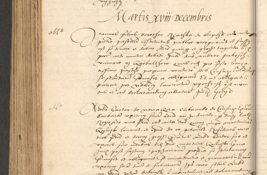 Zdjęcie nr 1026 dla obiektu archiwalnego: Acta actorum, obligacionum sententiarumque tam interlocutoriarum quam diffinitivarum coram reverendo domino Thoma Roschnowsky canonico et officiali Cracoviensi generali ad annum Domini 1534, indicione septima, pontificatus sanctissimi in Christo patris domini et domini Clementis pape septimi, anno ipsius undecimo vel alias, ut dicitur vacante sede apostolica feliciter continuantur