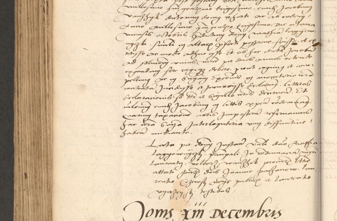 Zdjęcie nr 1022 dla obiektu archiwalnego: Acta actorum, obligacionum sententiarumque tam interlocutoriarum quam diffinitivarum coram reverendo domino Thoma Roschnowsky canonico et officiali Cracoviensi generali ad annum Domini 1534, indicione septima, pontificatus sanctissimi in Christo patris domini et domini Clementis pape septimi, anno ipsius undecimo vel alias, ut dicitur vacante sede apostolica feliciter continuantur