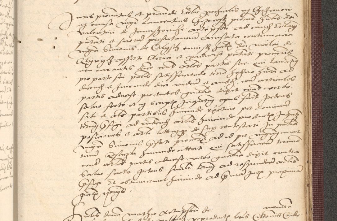 Zdjęcie nr 1023 dla obiektu archiwalnego: Acta actorum, obligacionum sententiarumque tam interlocutoriarum quam diffinitivarum coram reverendo domino Thoma Roschnowsky canonico et officiali Cracoviensi generali ad annum Domini 1534, indicione septima, pontificatus sanctissimi in Christo patris domini et domini Clementis pape septimi, anno ipsius undecimo vel alias, ut dicitur vacante sede apostolica feliciter continuantur