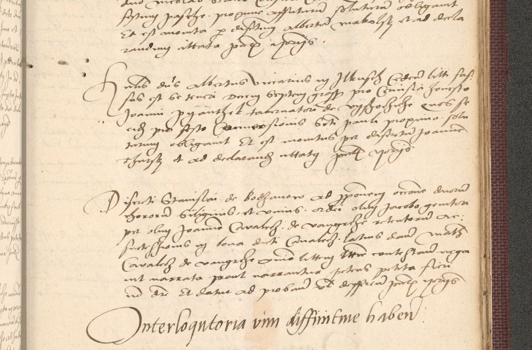 Zdjęcie nr 1021 dla obiektu archiwalnego: Acta actorum, obligacionum sententiarumque tam interlocutoriarum quam diffinitivarum coram reverendo domino Thoma Roschnowsky canonico et officiali Cracoviensi generali ad annum Domini 1534, indicione septima, pontificatus sanctissimi in Christo patris domini et domini Clementis pape septimi, anno ipsius undecimo vel alias, ut dicitur vacante sede apostolica feliciter continuantur
