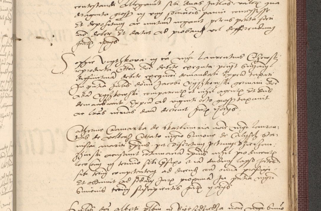 Zdjęcie nr 1017 dla obiektu archiwalnego: Acta actorum, obligacionum sententiarumque tam interlocutoriarum quam diffinitivarum coram reverendo domino Thoma Roschnowsky canonico et officiali Cracoviensi generali ad annum Domini 1534, indicione septima, pontificatus sanctissimi in Christo patris domini et domini Clementis pape septimi, anno ipsius undecimo vel alias, ut dicitur vacante sede apostolica feliciter continuantur