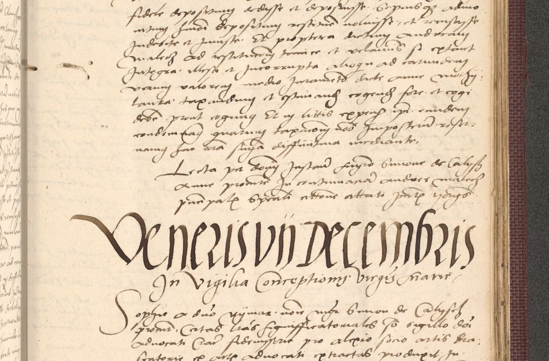 Zdjęcie nr 1015 dla obiektu archiwalnego: Acta actorum, obligacionum sententiarumque tam interlocutoriarum quam diffinitivarum coram reverendo domino Thoma Roschnowsky canonico et officiali Cracoviensi generali ad annum Domini 1534, indicione septima, pontificatus sanctissimi in Christo patris domini et domini Clementis pape septimi, anno ipsius undecimo vel alias, ut dicitur vacante sede apostolica feliciter continuantur