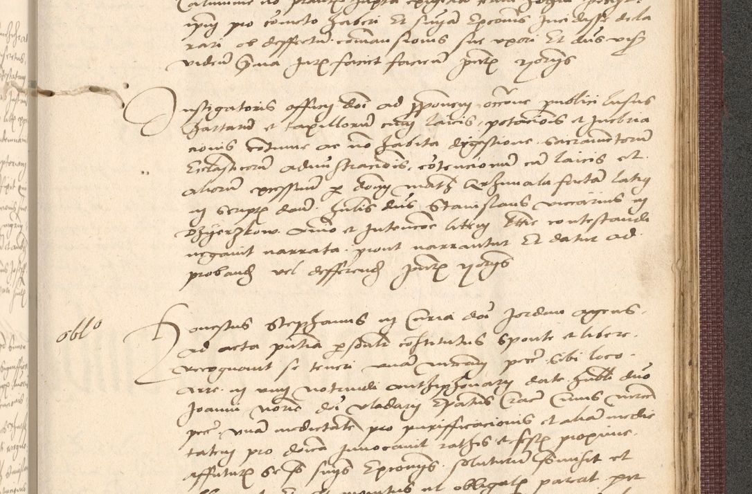 Zdjęcie nr 1011 dla obiektu archiwalnego: Acta actorum, obligacionum sententiarumque tam interlocutoriarum quam diffinitivarum coram reverendo domino Thoma Roschnowsky canonico et officiali Cracoviensi generali ad annum Domini 1534, indicione septima, pontificatus sanctissimi in Christo patris domini et domini Clementis pape septimi, anno ipsius undecimo vel alias, ut dicitur vacante sede apostolica feliciter continuantur