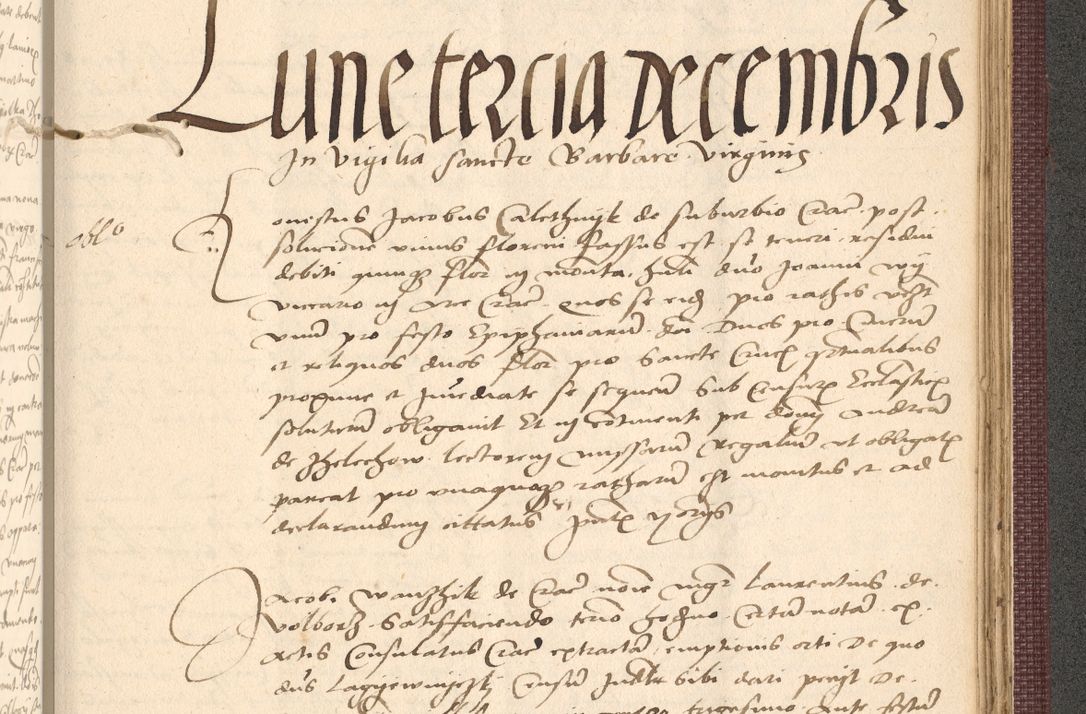 Zdjęcie nr 1009 dla obiektu archiwalnego: Acta actorum, obligacionum sententiarumque tam interlocutoriarum quam diffinitivarum coram reverendo domino Thoma Roschnowsky canonico et officiali Cracoviensi generali ad annum Domini 1534, indicione septima, pontificatus sanctissimi in Christo patris domini et domini Clementis pape septimi, anno ipsius undecimo vel alias, ut dicitur vacante sede apostolica feliciter continuantur