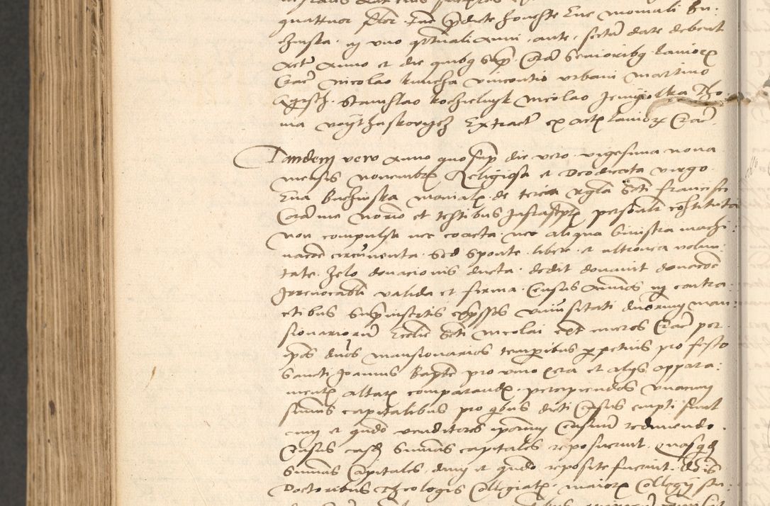 Zdjęcie nr 1008 dla obiektu archiwalnego: Acta actorum, obligacionum sententiarumque tam interlocutoriarum quam diffinitivarum coram reverendo domino Thoma Roschnowsky canonico et officiali Cracoviensi generali ad annum Domini 1534, indicione septima, pontificatus sanctissimi in Christo patris domini et domini Clementis pape septimi, anno ipsius undecimo vel alias, ut dicitur vacante sede apostolica feliciter continuantur