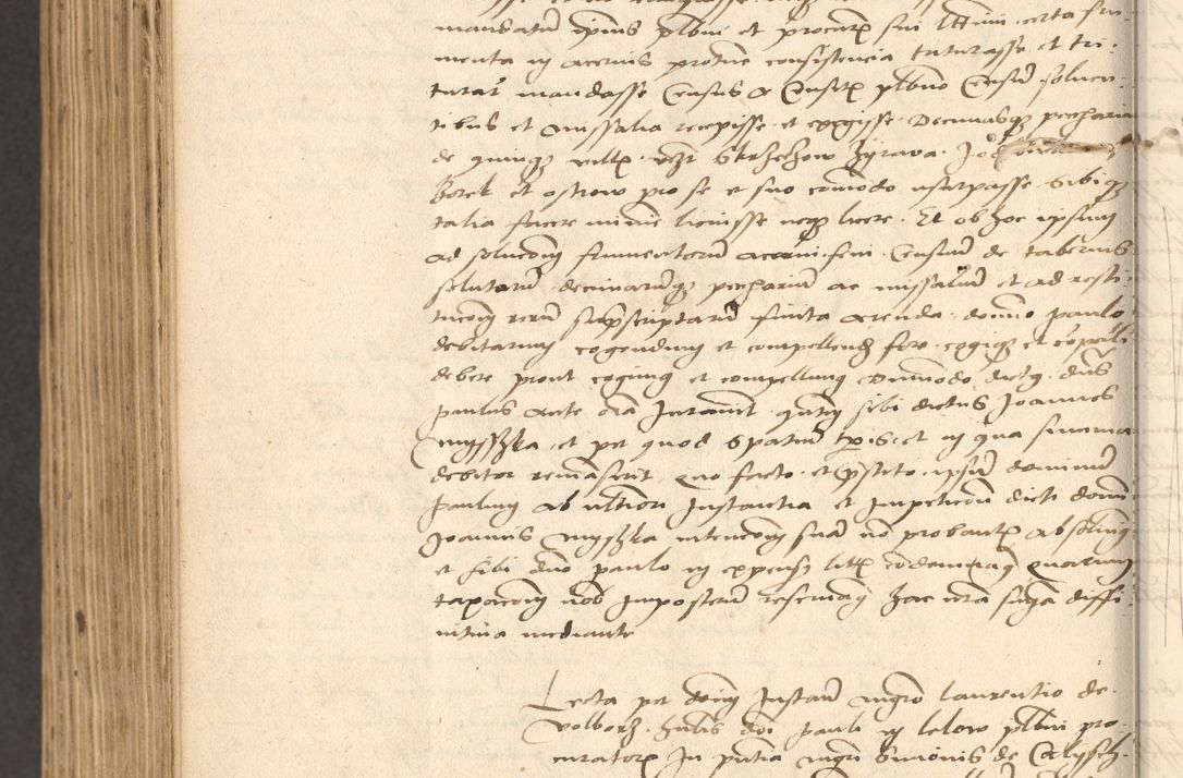 Zdjęcie nr 1006 dla obiektu archiwalnego: Acta actorum, obligacionum sententiarumque tam interlocutoriarum quam diffinitivarum coram reverendo domino Thoma Roschnowsky canonico et officiali Cracoviensi generali ad annum Domini 1534, indicione septima, pontificatus sanctissimi in Christo patris domini et domini Clementis pape septimi, anno ipsius undecimo vel alias, ut dicitur vacante sede apostolica feliciter continuantur