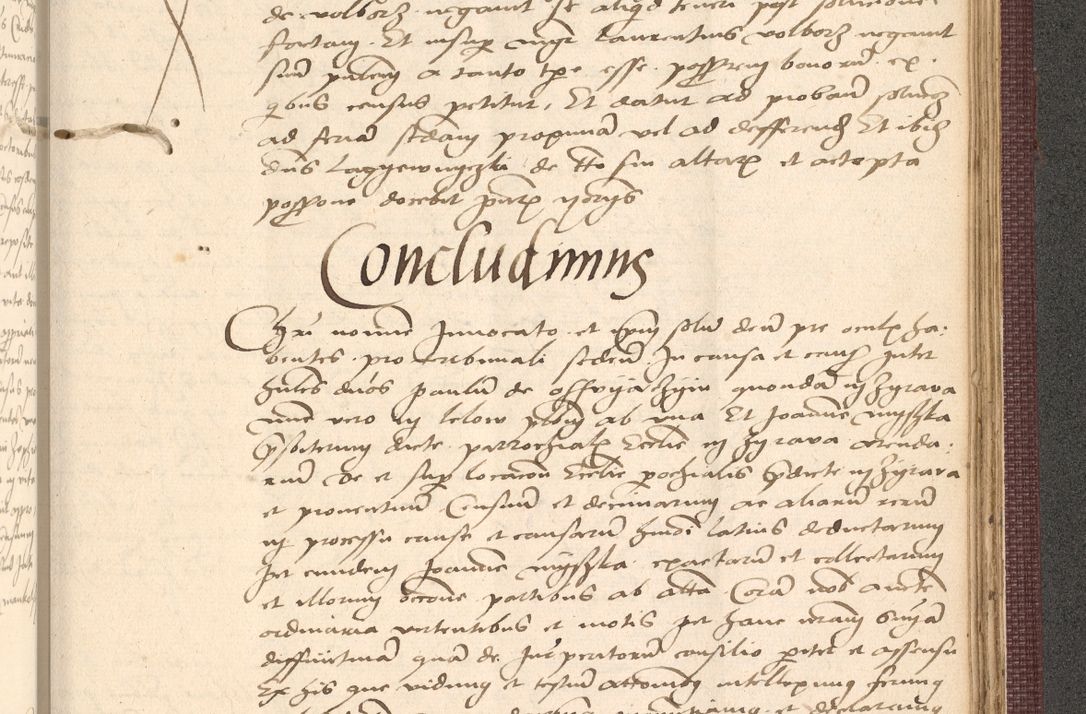 Zdjęcie nr 1005 dla obiektu archiwalnego: Acta actorum, obligacionum sententiarumque tam interlocutoriarum quam diffinitivarum coram reverendo domino Thoma Roschnowsky canonico et officiali Cracoviensi generali ad annum Domini 1534, indicione septima, pontificatus sanctissimi in Christo patris domini et domini Clementis pape septimi, anno ipsius undecimo vel alias, ut dicitur vacante sede apostolica feliciter continuantur