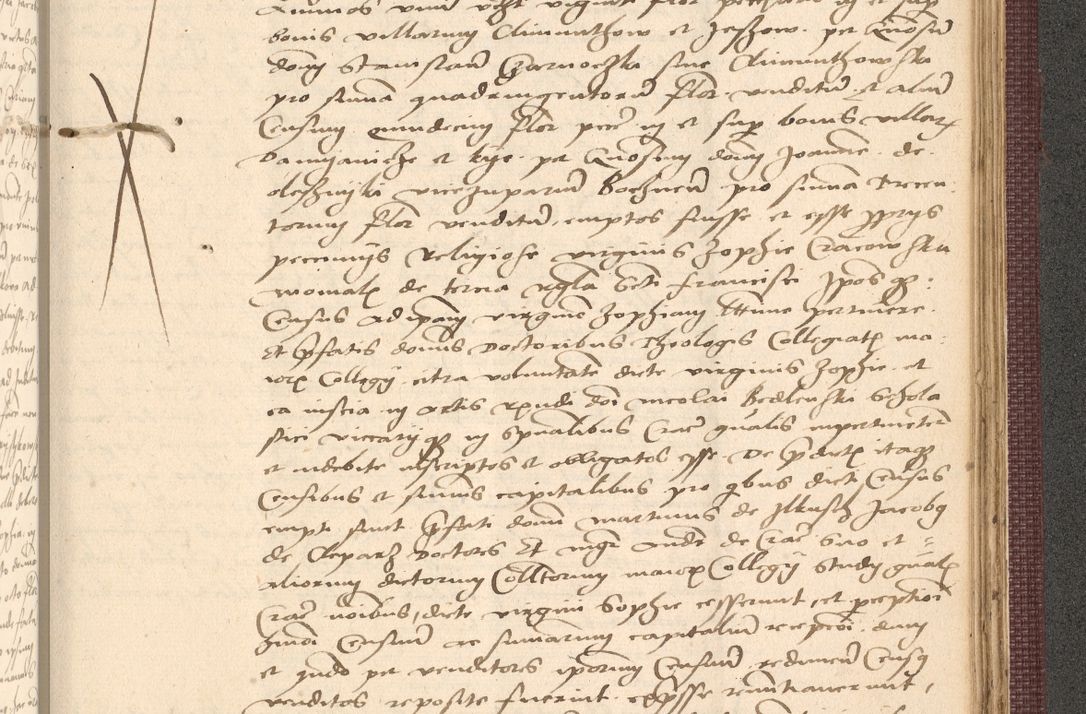 Zdjęcie nr 1003 dla obiektu archiwalnego: Acta actorum, obligacionum sententiarumque tam interlocutoriarum quam diffinitivarum coram reverendo domino Thoma Roschnowsky canonico et officiali Cracoviensi generali ad annum Domini 1534, indicione septima, pontificatus sanctissimi in Christo patris domini et domini Clementis pape septimi, anno ipsius undecimo vel alias, ut dicitur vacante sede apostolica feliciter continuantur