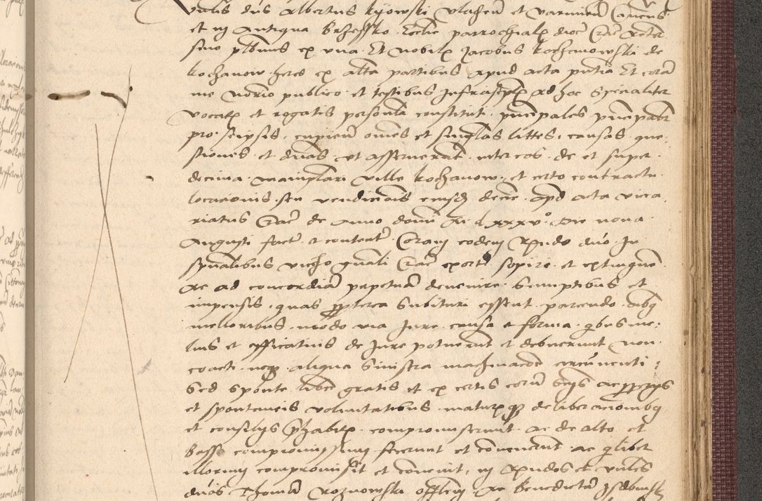 Zdjęcie nr 997 dla obiektu archiwalnego: Acta actorum, obligacionum sententiarumque tam interlocutoriarum quam diffinitivarum coram reverendo domino Thoma Roschnowsky canonico et officiali Cracoviensi generali ad annum Domini 1534, indicione septima, pontificatus sanctissimi in Christo patris domini et domini Clementis pape septimi, anno ipsius undecimo vel alias, ut dicitur vacante sede apostolica feliciter continuantur
