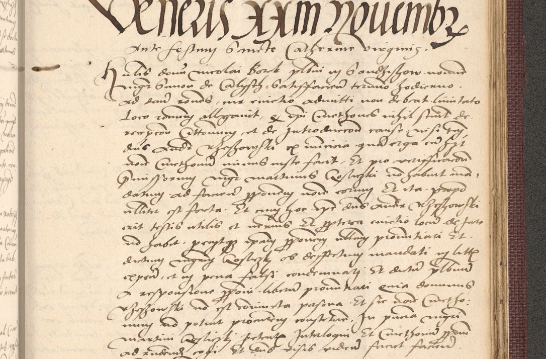 Zdjęcie nr 995 dla obiektu archiwalnego: Acta actorum, obligacionum sententiarumque tam interlocutoriarum quam diffinitivarum coram reverendo domino Thoma Roschnowsky canonico et officiali Cracoviensi generali ad annum Domini 1534, indicione septima, pontificatus sanctissimi in Christo patris domini et domini Clementis pape septimi, anno ipsius undecimo vel alias, ut dicitur vacante sede apostolica feliciter continuantur