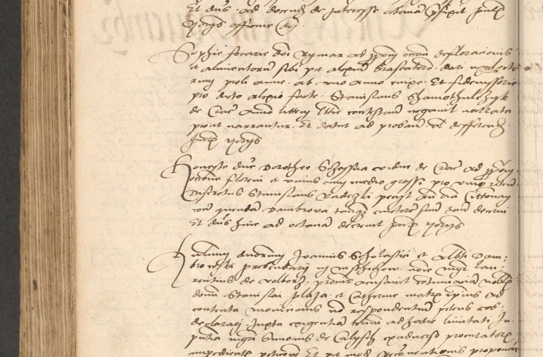 Zdjęcie nr 996 dla obiektu archiwalnego: Acta actorum, obligacionum sententiarumque tam interlocutoriarum quam diffinitivarum coram reverendo domino Thoma Roschnowsky canonico et officiali Cracoviensi generali ad annum Domini 1534, indicione septima, pontificatus sanctissimi in Christo patris domini et domini Clementis pape septimi, anno ipsius undecimo vel alias, ut dicitur vacante sede apostolica feliciter continuantur