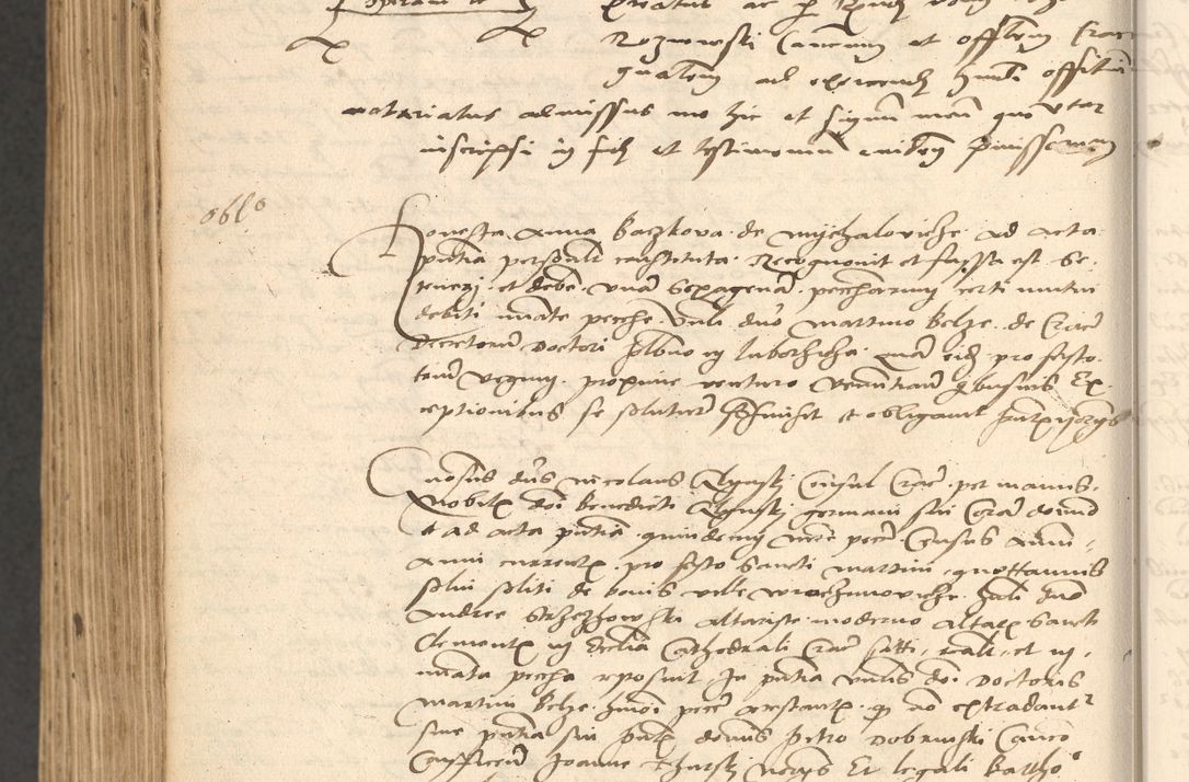 Zdjęcie nr 992 dla obiektu archiwalnego: Acta actorum, obligacionum sententiarumque tam interlocutoriarum quam diffinitivarum coram reverendo domino Thoma Roschnowsky canonico et officiali Cracoviensi generali ad annum Domini 1534, indicione septima, pontificatus sanctissimi in Christo patris domini et domini Clementis pape septimi, anno ipsius undecimo vel alias, ut dicitur vacante sede apostolica feliciter continuantur
