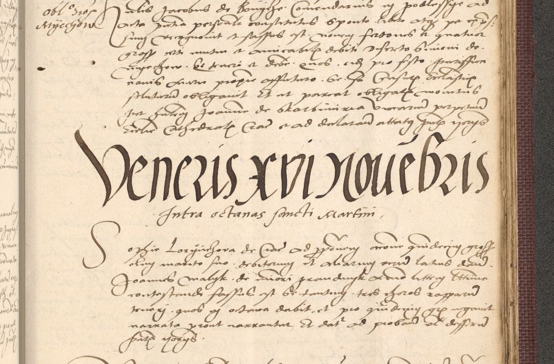 Zdjęcie nr 987 dla obiektu archiwalnego: Acta actorum, obligacionum sententiarumque tam interlocutoriarum quam diffinitivarum coram reverendo domino Thoma Roschnowsky canonico et officiali Cracoviensi generali ad annum Domini 1534, indicione septima, pontificatus sanctissimi in Christo patris domini et domini Clementis pape septimi, anno ipsius undecimo vel alias, ut dicitur vacante sede apostolica feliciter continuantur