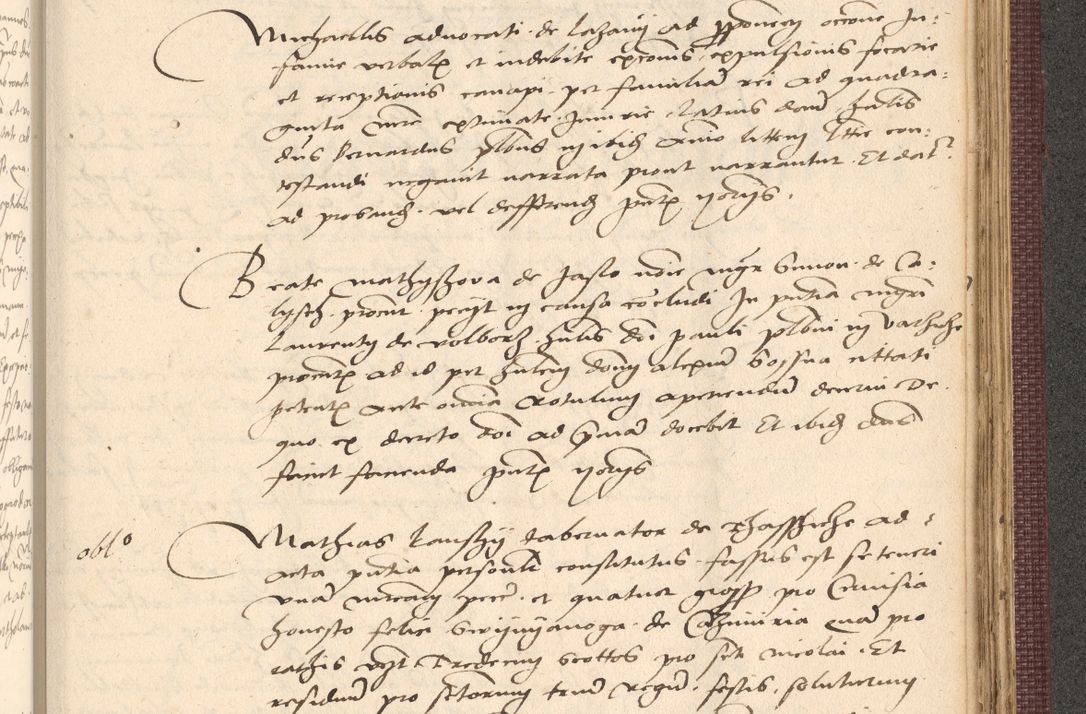 Zdjęcie nr 981 dla obiektu archiwalnego: Acta actorum, obligacionum sententiarumque tam interlocutoriarum quam diffinitivarum coram reverendo domino Thoma Roschnowsky canonico et officiali Cracoviensi generali ad annum Domini 1534, indicione septima, pontificatus sanctissimi in Christo patris domini et domini Clementis pape septimi, anno ipsius undecimo vel alias, ut dicitur vacante sede apostolica feliciter continuantur