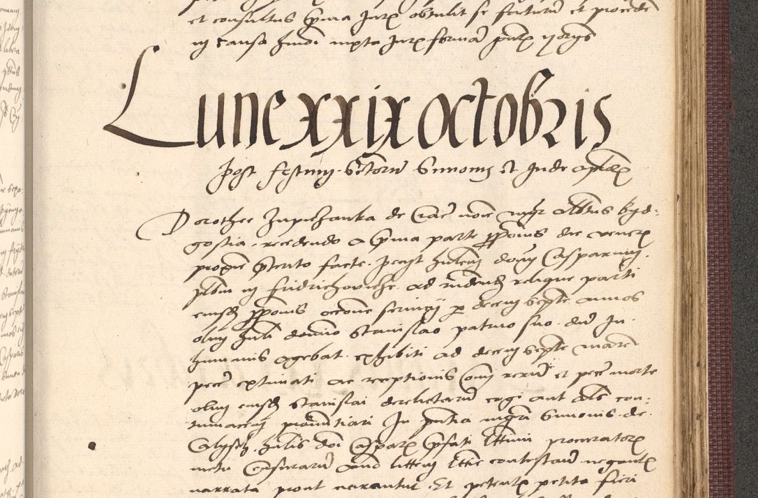 Zdjęcie nr 971 dla obiektu archiwalnego: Acta actorum, obligacionum sententiarumque tam interlocutoriarum quam diffinitivarum coram reverendo domino Thoma Roschnowsky canonico et officiali Cracoviensi generali ad annum Domini 1534, indicione septima, pontificatus sanctissimi in Christo patris domini et domini Clementis pape septimi, anno ipsius undecimo vel alias, ut dicitur vacante sede apostolica feliciter continuantur