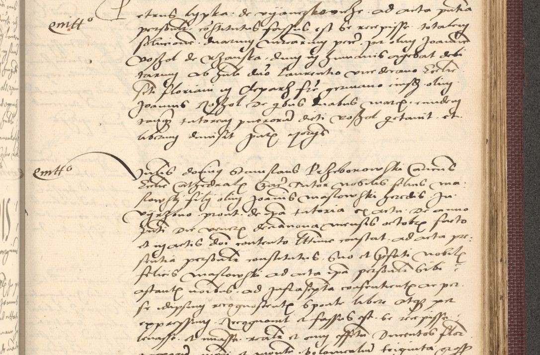 Zdjęcie nr 967 dla obiektu archiwalnego: Acta actorum, obligacionum sententiarumque tam interlocutoriarum quam diffinitivarum coram reverendo domino Thoma Roschnowsky canonico et officiali Cracoviensi generali ad annum Domini 1534, indicione septima, pontificatus sanctissimi in Christo patris domini et domini Clementis pape septimi, anno ipsius undecimo vel alias, ut dicitur vacante sede apostolica feliciter continuantur