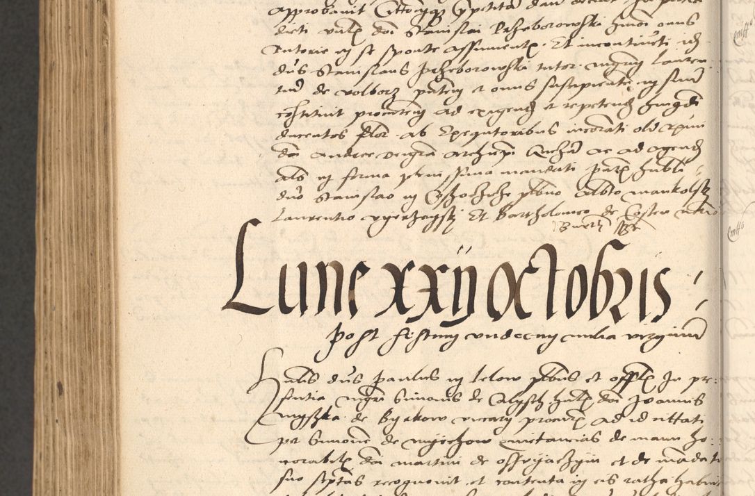 Zdjęcie nr 966 dla obiektu archiwalnego: Acta actorum, obligacionum sententiarumque tam interlocutoriarum quam diffinitivarum coram reverendo domino Thoma Roschnowsky canonico et officiali Cracoviensi generali ad annum Domini 1534, indicione septima, pontificatus sanctissimi in Christo patris domini et domini Clementis pape septimi, anno ipsius undecimo vel alias, ut dicitur vacante sede apostolica feliciter continuantur