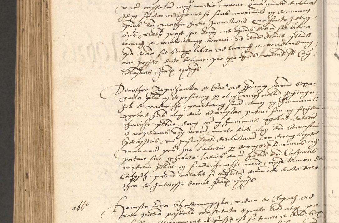 Zdjęcie nr 970 dla obiektu archiwalnego: Acta actorum, obligacionum sententiarumque tam interlocutoriarum quam diffinitivarum coram reverendo domino Thoma Roschnowsky canonico et officiali Cracoviensi generali ad annum Domini 1534, indicione septima, pontificatus sanctissimi in Christo patris domini et domini Clementis pape septimi, anno ipsius undecimo vel alias, ut dicitur vacante sede apostolica feliciter continuantur