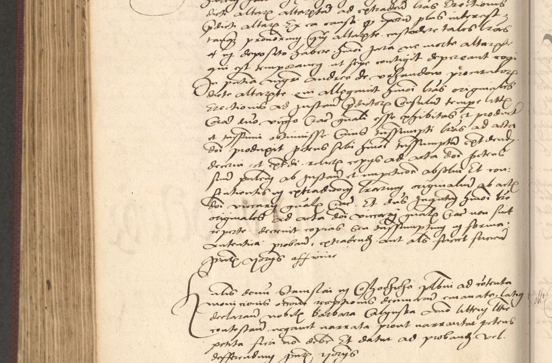 Zdjęcie nr 962 dla obiektu archiwalnego: Acta actorum, obligacionum sententiarumque tam interlocutoriarum quam diffinitivarum coram reverendo domino Thoma Roschnowsky canonico et officiali Cracoviensi generali ad annum Domini 1534, indicione septima, pontificatus sanctissimi in Christo patris domini et domini Clementis pape septimi, anno ipsius undecimo vel alias, ut dicitur vacante sede apostolica feliciter continuantur