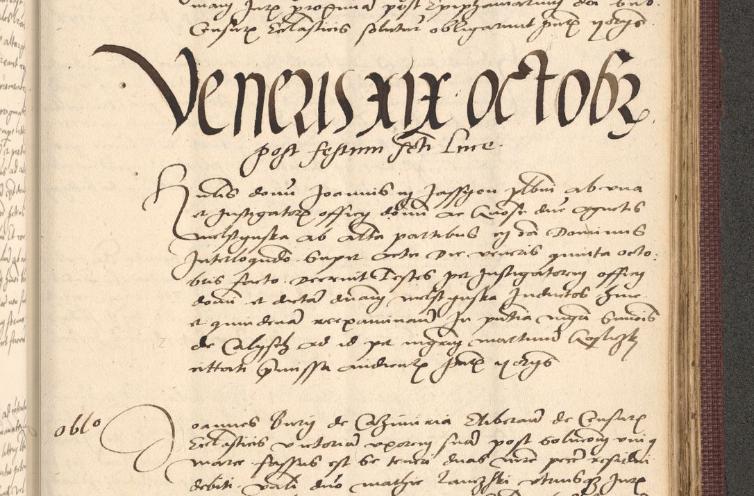 Zdjęcie nr 963 dla obiektu archiwalnego: Acta actorum, obligacionum sententiarumque tam interlocutoriarum quam diffinitivarum coram reverendo domino Thoma Roschnowsky canonico et officiali Cracoviensi generali ad annum Domini 1534, indicione septima, pontificatus sanctissimi in Christo patris domini et domini Clementis pape septimi, anno ipsius undecimo vel alias, ut dicitur vacante sede apostolica feliciter continuantur