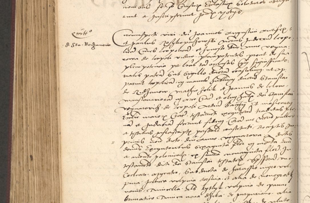 Zdjęcie nr 956 dla obiektu archiwalnego: Acta actorum, obligacionum sententiarumque tam interlocutoriarum quam diffinitivarum coram reverendo domino Thoma Roschnowsky canonico et officiali Cracoviensi generali ad annum Domini 1534, indicione septima, pontificatus sanctissimi in Christo patris domini et domini Clementis pape septimi, anno ipsius undecimo vel alias, ut dicitur vacante sede apostolica feliciter continuantur
