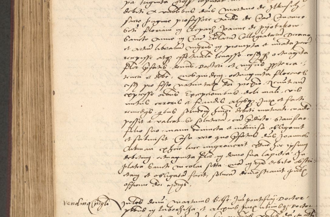 Zdjęcie nr 952 dla obiektu archiwalnego: Acta actorum, obligacionum sententiarumque tam interlocutoriarum quam diffinitivarum coram reverendo domino Thoma Roschnowsky canonico et officiali Cracoviensi generali ad annum Domini 1534, indicione septima, pontificatus sanctissimi in Christo patris domini et domini Clementis pape septimi, anno ipsius undecimo vel alias, ut dicitur vacante sede apostolica feliciter continuantur