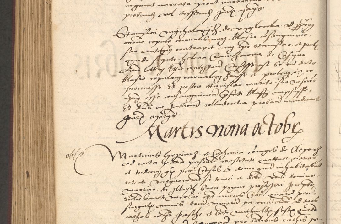 Zdjęcie nr 948 dla obiektu archiwalnego: Acta actorum, obligacionum sententiarumque tam interlocutoriarum quam diffinitivarum coram reverendo domino Thoma Roschnowsky canonico et officiali Cracoviensi generali ad annum Domini 1534, indicione septima, pontificatus sanctissimi in Christo patris domini et domini Clementis pape septimi, anno ipsius undecimo vel alias, ut dicitur vacante sede apostolica feliciter continuantur