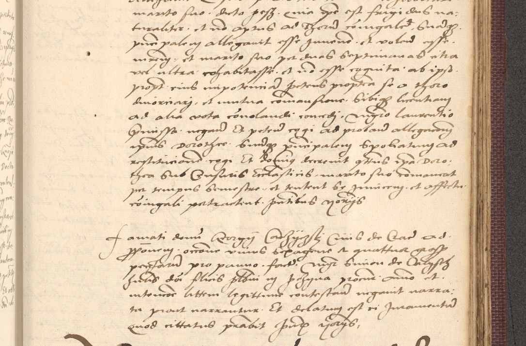 Zdjęcie nr 939 dla obiektu archiwalnego: Acta actorum, obligacionum sententiarumque tam interlocutoriarum quam diffinitivarum coram reverendo domino Thoma Roschnowsky canonico et officiali Cracoviensi generali ad annum Domini 1534, indicione septima, pontificatus sanctissimi in Christo patris domini et domini Clementis pape septimi, anno ipsius undecimo vel alias, ut dicitur vacante sede apostolica feliciter continuantur