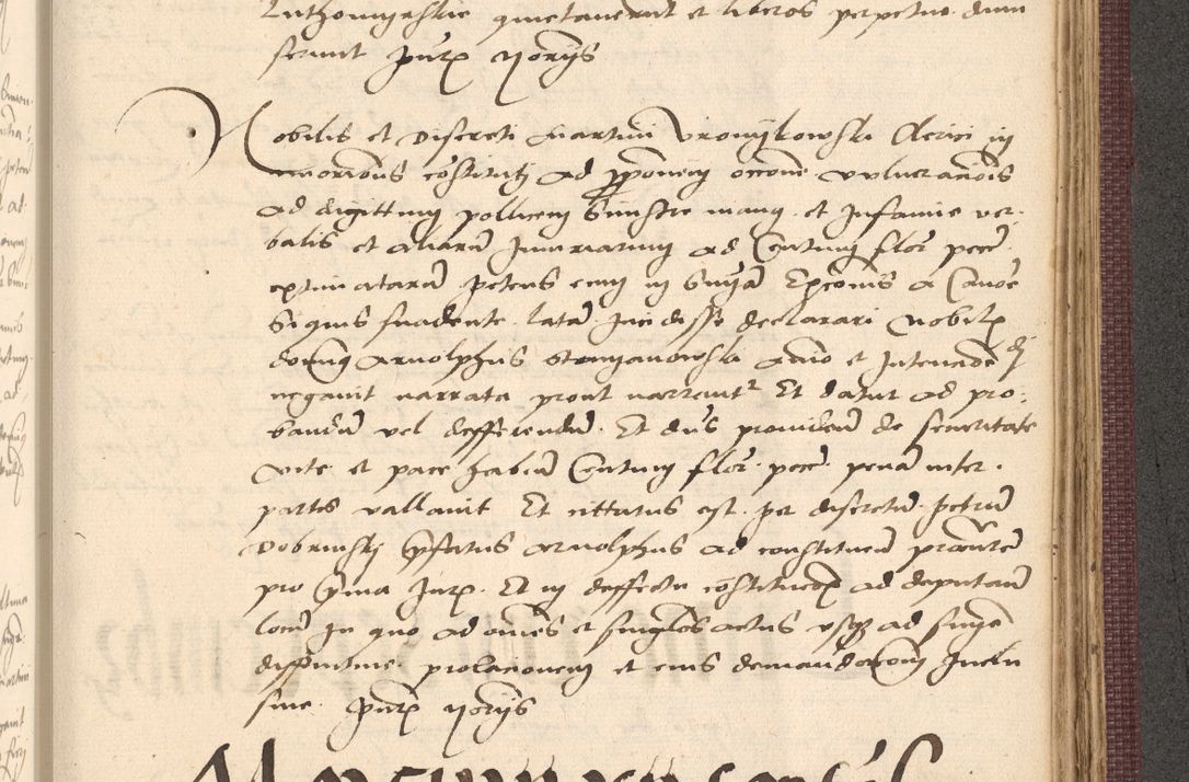 Zdjęcie nr 925 dla obiektu archiwalnego: Acta actorum, obligacionum sententiarumque tam interlocutoriarum quam diffinitivarum coram reverendo domino Thoma Roschnowsky canonico et officiali Cracoviensi generali ad annum Domini 1534, indicione septima, pontificatus sanctissimi in Christo patris domini et domini Clementis pape septimi, anno ipsius undecimo vel alias, ut dicitur vacante sede apostolica feliciter continuantur