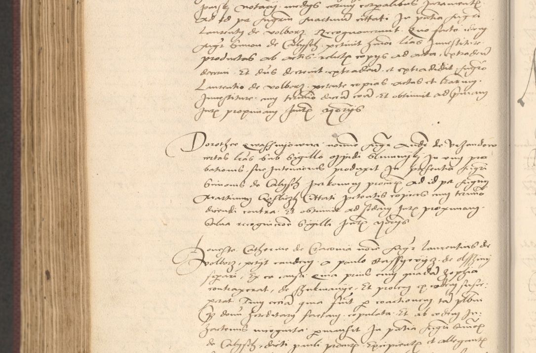 Zdjęcie nr 920 dla obiektu archiwalnego: Acta actorum, obligacionum sententiarumque tam interlocutoriarum quam diffinitivarum coram reverendo domino Thoma Roschnowsky canonico et officiali Cracoviensi generali ad annum Domini 1534, indicione septima, pontificatus sanctissimi in Christo patris domini et domini Clementis pape septimi, anno ipsius undecimo vel alias, ut dicitur vacante sede apostolica feliciter continuantur