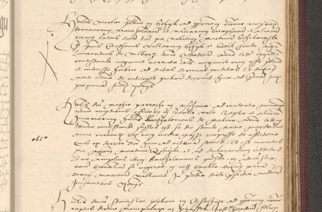 Zdjęcie nr 917 dla obiektu archiwalnego: Acta actorum, obligacionum sententiarumque tam interlocutoriarum quam diffinitivarum coram reverendo domino Thoma Roschnowsky canonico et officiali Cracoviensi generali ad annum Domini 1534, indicione septima, pontificatus sanctissimi in Christo patris domini et domini Clementis pape septimi, anno ipsius undecimo vel alias, ut dicitur vacante sede apostolica feliciter continuantur