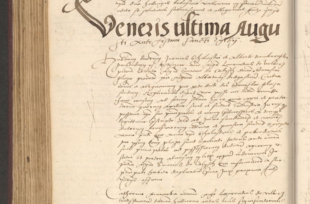 Zdjęcie nr 916 dla obiektu archiwalnego: Acta actorum, obligacionum sententiarumque tam interlocutoriarum quam diffinitivarum coram reverendo domino Thoma Roschnowsky canonico et officiali Cracoviensi generali ad annum Domini 1534, indicione septima, pontificatus sanctissimi in Christo patris domini et domini Clementis pape septimi, anno ipsius undecimo vel alias, ut dicitur vacante sede apostolica feliciter continuantur