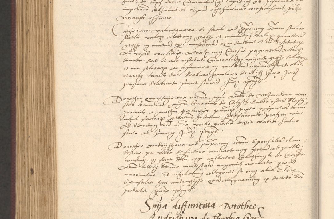 Zdjęcie nr 910 dla obiektu archiwalnego: Acta actorum, obligacionum sententiarumque tam interlocutoriarum quam diffinitivarum coram reverendo domino Thoma Roschnowsky canonico et officiali Cracoviensi generali ad annum Domini 1534, indicione septima, pontificatus sanctissimi in Christo patris domini et domini Clementis pape septimi, anno ipsius undecimo vel alias, ut dicitur vacante sede apostolica feliciter continuantur