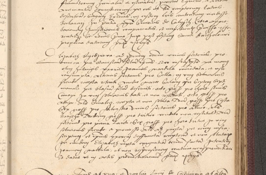 Zdjęcie nr 897 dla obiektu archiwalnego: Acta actorum, obligacionum sententiarumque tam interlocutoriarum quam diffinitivarum coram reverendo domino Thoma Roschnowsky canonico et officiali Cracoviensi generali ad annum Domini 1534, indicione septima, pontificatus sanctissimi in Christo patris domini et domini Clementis pape septimi, anno ipsius undecimo vel alias, ut dicitur vacante sede apostolica feliciter continuantur