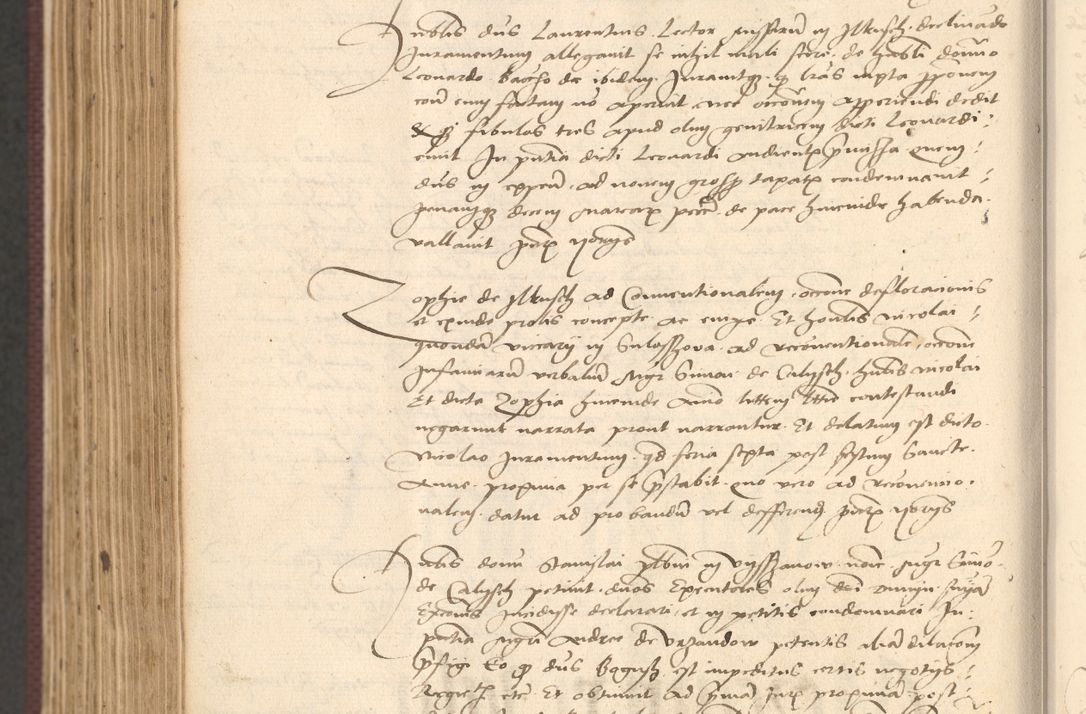 Zdjęcie nr 896 dla obiektu archiwalnego: Acta actorum, obligacionum sententiarumque tam interlocutoriarum quam diffinitivarum coram reverendo domino Thoma Roschnowsky canonico et officiali Cracoviensi generali ad annum Domini 1534, indicione septima, pontificatus sanctissimi in Christo patris domini et domini Clementis pape septimi, anno ipsius undecimo vel alias, ut dicitur vacante sede apostolica feliciter continuantur