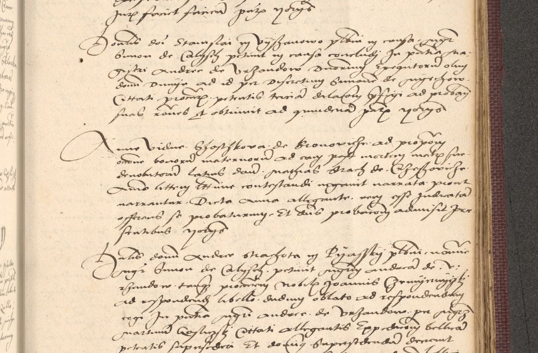 Zdjęcie nr 883 dla obiektu archiwalnego: Acta actorum, obligacionum sententiarumque tam interlocutoriarum quam diffinitivarum coram reverendo domino Thoma Roschnowsky canonico et officiali Cracoviensi generali ad annum Domini 1534, indicione septima, pontificatus sanctissimi in Christo patris domini et domini Clementis pape septimi, anno ipsius undecimo vel alias, ut dicitur vacante sede apostolica feliciter continuantur