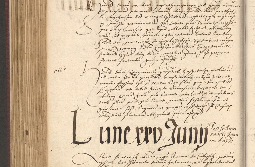 Zdjęcie nr 878 dla obiektu archiwalnego: Acta actorum, obligacionum sententiarumque tam interlocutoriarum quam diffinitivarum coram reverendo domino Thoma Roschnowsky canonico et officiali Cracoviensi generali ad annum Domini 1534, indicione septima, pontificatus sanctissimi in Christo patris domini et domini Clementis pape septimi, anno ipsius undecimo vel alias, ut dicitur vacante sede apostolica feliciter continuantur