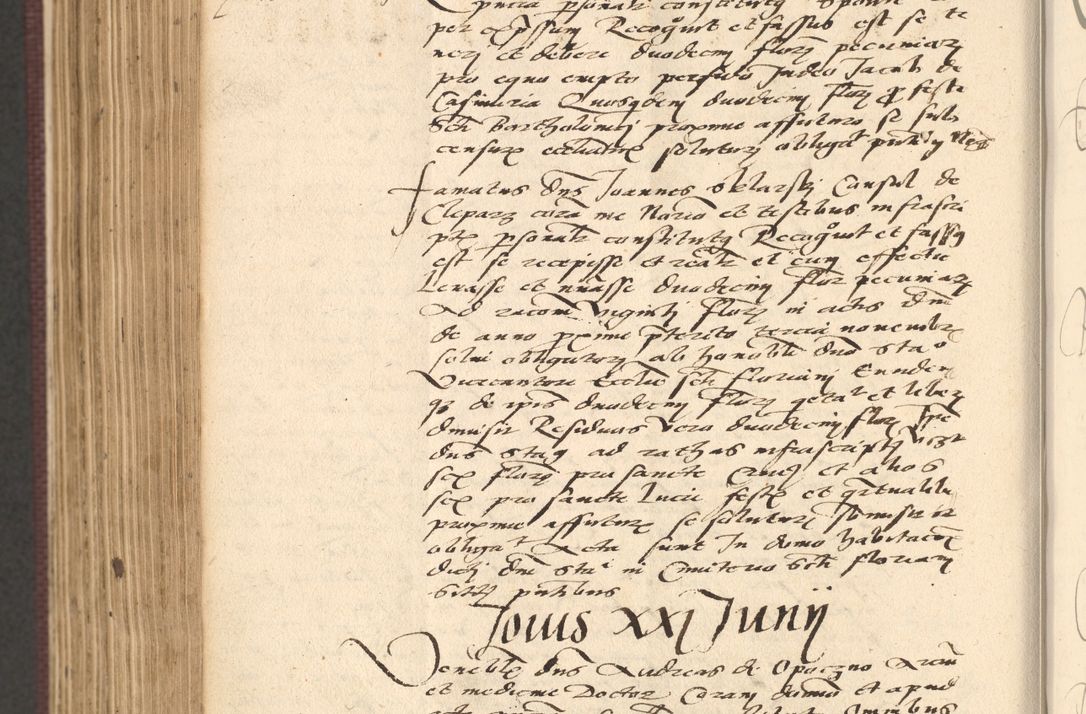 Zdjęcie nr 876 dla obiektu archiwalnego: Acta actorum, obligacionum sententiarumque tam interlocutoriarum quam diffinitivarum coram reverendo domino Thoma Roschnowsky canonico et officiali Cracoviensi generali ad annum Domini 1534, indicione septima, pontificatus sanctissimi in Christo patris domini et domini Clementis pape septimi, anno ipsius undecimo vel alias, ut dicitur vacante sede apostolica feliciter continuantur