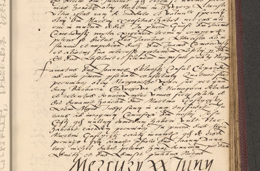 Zdjęcie nr 873 dla obiektu archiwalnego: Acta actorum, obligacionum sententiarumque tam interlocutoriarum quam diffinitivarum coram reverendo domino Thoma Roschnowsky canonico et officiali Cracoviensi generali ad annum Domini 1534, indicione septima, pontificatus sanctissimi in Christo patris domini et domini Clementis pape septimi, anno ipsius undecimo vel alias, ut dicitur vacante sede apostolica feliciter continuantur