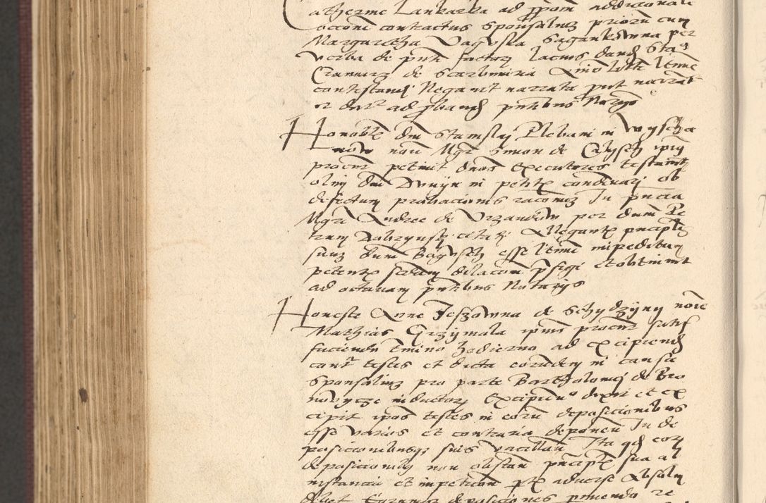 Zdjęcie nr 872 dla obiektu archiwalnego: Acta actorum, obligacionum sententiarumque tam interlocutoriarum quam diffinitivarum coram reverendo domino Thoma Roschnowsky canonico et officiali Cracoviensi generali ad annum Domini 1534, indicione septima, pontificatus sanctissimi in Christo patris domini et domini Clementis pape septimi, anno ipsius undecimo vel alias, ut dicitur vacante sede apostolica feliciter continuantur