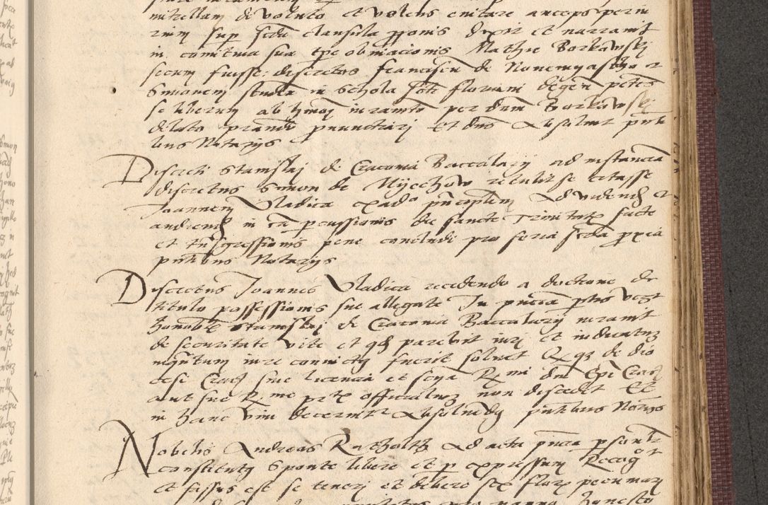 Zdjęcie nr 869 dla obiektu archiwalnego: Acta actorum, obligacionum sententiarumque tam interlocutoriarum quam diffinitivarum coram reverendo domino Thoma Roschnowsky canonico et officiali Cracoviensi generali ad annum Domini 1534, indicione septima, pontificatus sanctissimi in Christo patris domini et domini Clementis pape septimi, anno ipsius undecimo vel alias, ut dicitur vacante sede apostolica feliciter continuantur