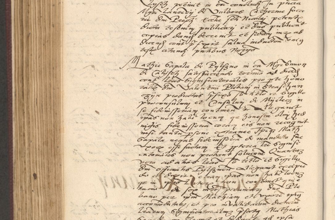 Zdjęcie nr 868 dla obiektu archiwalnego: Acta actorum, obligacionum sententiarumque tam interlocutoriarum quam diffinitivarum coram reverendo domino Thoma Roschnowsky canonico et officiali Cracoviensi generali ad annum Domini 1534, indicione septima, pontificatus sanctissimi in Christo patris domini et domini Clementis pape septimi, anno ipsius undecimo vel alias, ut dicitur vacante sede apostolica feliciter continuantur