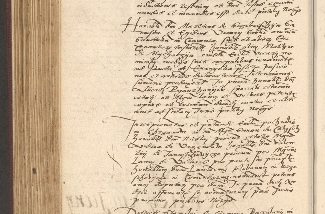 Zdjęcie nr 866 dla obiektu archiwalnego: Acta actorum, obligacionum sententiarumque tam interlocutoriarum quam diffinitivarum coram reverendo domino Thoma Roschnowsky canonico et officiali Cracoviensi generali ad annum Domini 1534, indicione septima, pontificatus sanctissimi in Christo patris domini et domini Clementis pape septimi, anno ipsius undecimo vel alias, ut dicitur vacante sede apostolica feliciter continuantur