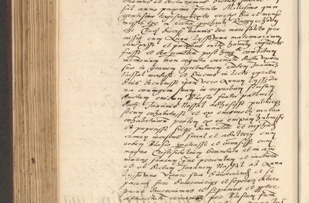 Zdjęcie nr 860 dla obiektu archiwalnego: Acta actorum, obligacionum sententiarumque tam interlocutoriarum quam diffinitivarum coram reverendo domino Thoma Roschnowsky canonico et officiali Cracoviensi generali ad annum Domini 1534, indicione septima, pontificatus sanctissimi in Christo patris domini et domini Clementis pape septimi, anno ipsius undecimo vel alias, ut dicitur vacante sede apostolica feliciter continuantur