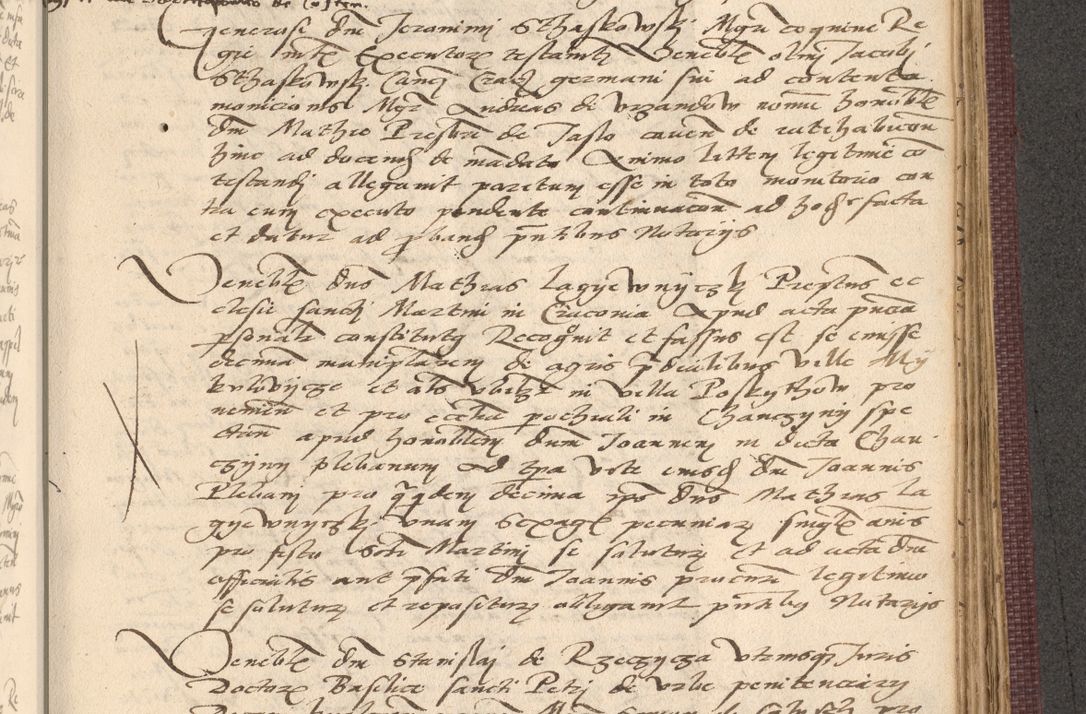 Zdjęcie nr 863 dla obiektu archiwalnego: Acta actorum, obligacionum sententiarumque tam interlocutoriarum quam diffinitivarum coram reverendo domino Thoma Roschnowsky canonico et officiali Cracoviensi generali ad annum Domini 1534, indicione septima, pontificatus sanctissimi in Christo patris domini et domini Clementis pape septimi, anno ipsius undecimo vel alias, ut dicitur vacante sede apostolica feliciter continuantur