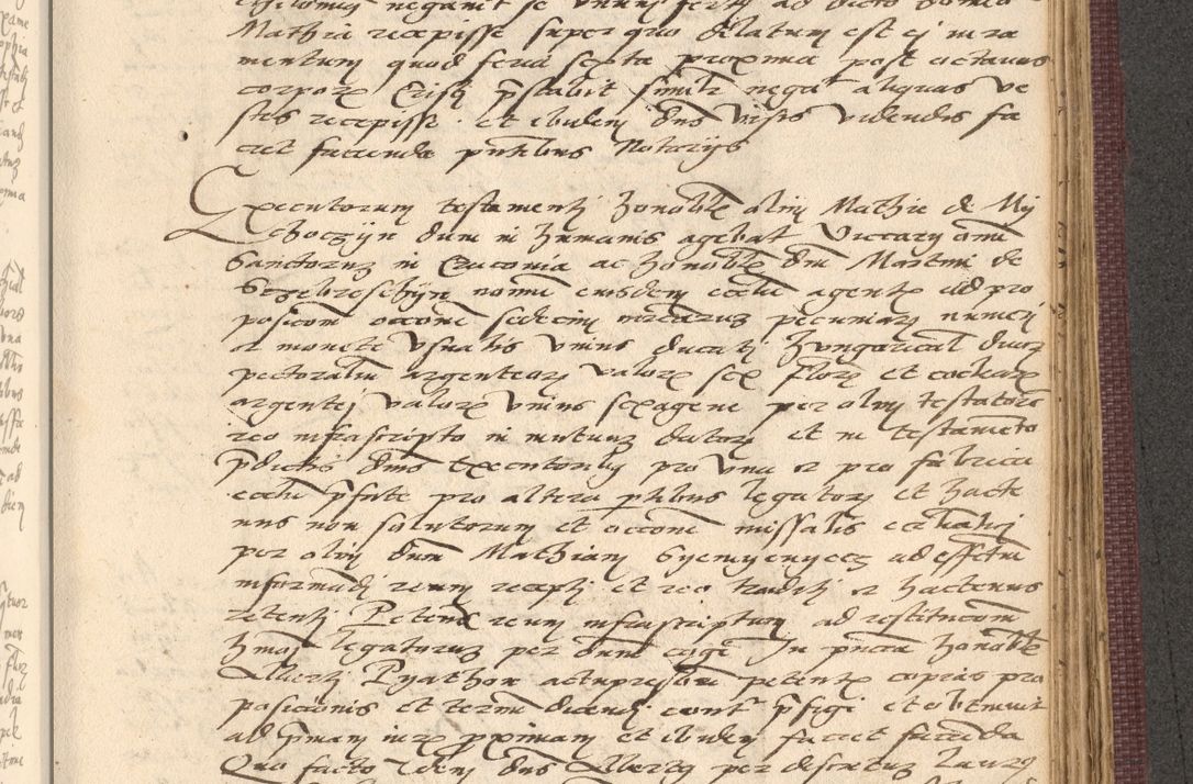 Zdjęcie nr 853 dla obiektu archiwalnego: Acta actorum, obligacionum sententiarumque tam interlocutoriarum quam diffinitivarum coram reverendo domino Thoma Roschnowsky canonico et officiali Cracoviensi generali ad annum Domini 1534, indicione septima, pontificatus sanctissimi in Christo patris domini et domini Clementis pape septimi, anno ipsius undecimo vel alias, ut dicitur vacante sede apostolica feliciter continuantur