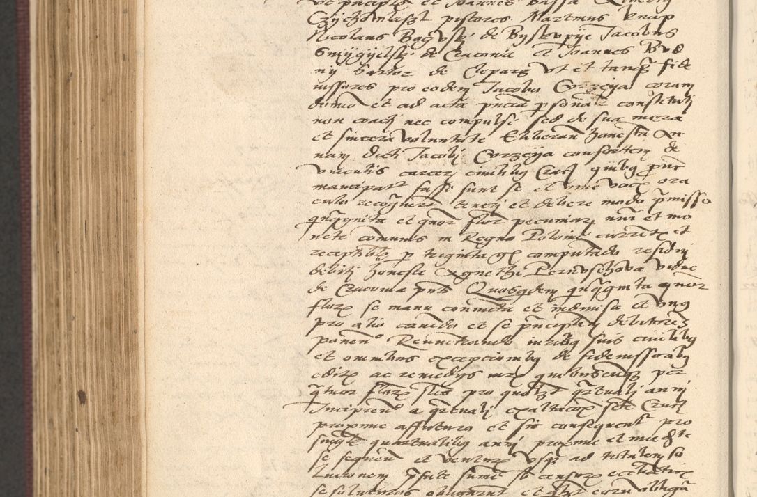 Zdjęcie nr 856 dla obiektu archiwalnego: Acta actorum, obligacionum sententiarumque tam interlocutoriarum quam diffinitivarum coram reverendo domino Thoma Roschnowsky canonico et officiali Cracoviensi generali ad annum Domini 1534, indicione septima, pontificatus sanctissimi in Christo patris domini et domini Clementis pape septimi, anno ipsius undecimo vel alias, ut dicitur vacante sede apostolica feliciter continuantur