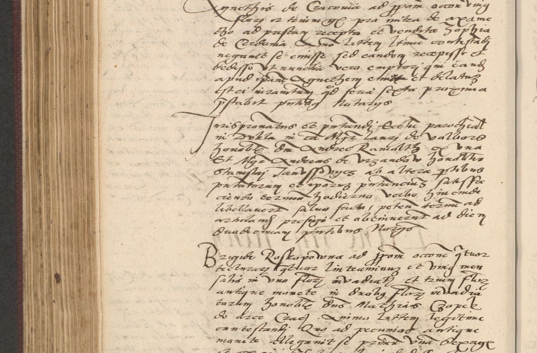 Zdjęcie nr 852 dla obiektu archiwalnego: Acta actorum, obligacionum sententiarumque tam interlocutoriarum quam diffinitivarum coram reverendo domino Thoma Roschnowsky canonico et officiali Cracoviensi generali ad annum Domini 1534, indicione septima, pontificatus sanctissimi in Christo patris domini et domini Clementis pape septimi, anno ipsius undecimo vel alias, ut dicitur vacante sede apostolica feliciter continuantur